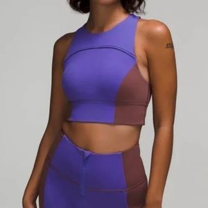 Lululemon Hike to Swim Bra in Charged Indigo / Dark Oxide / Charged Indigo